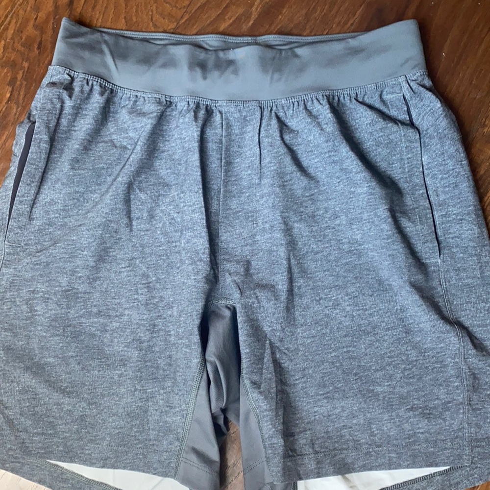 Lululemon T.H.E. 7” Linerless GRY - Med, Like New